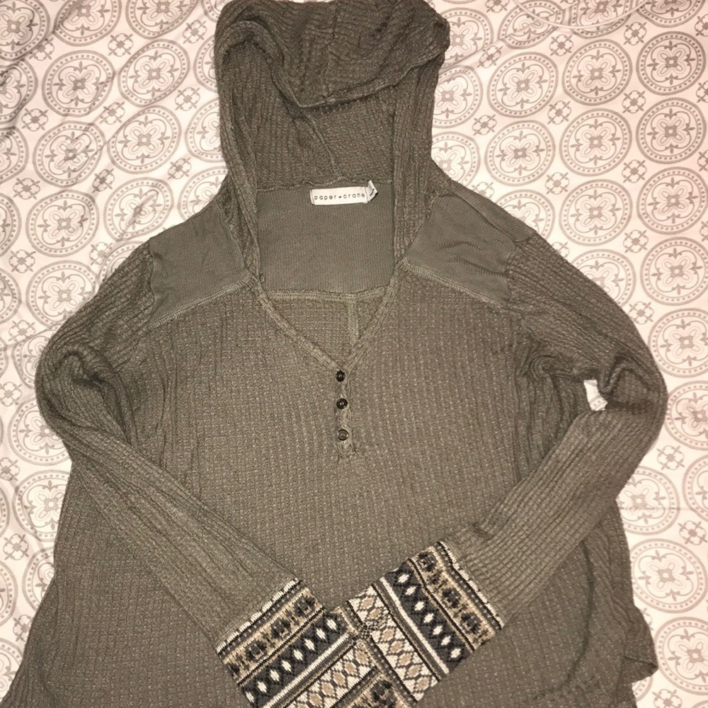 Hooded sweater